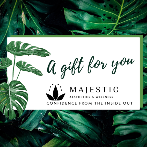 a gift for you majestic green background leaf