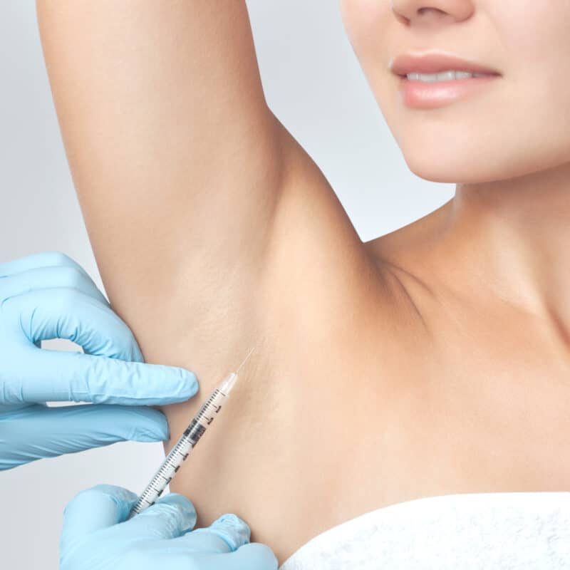 injection in armpit